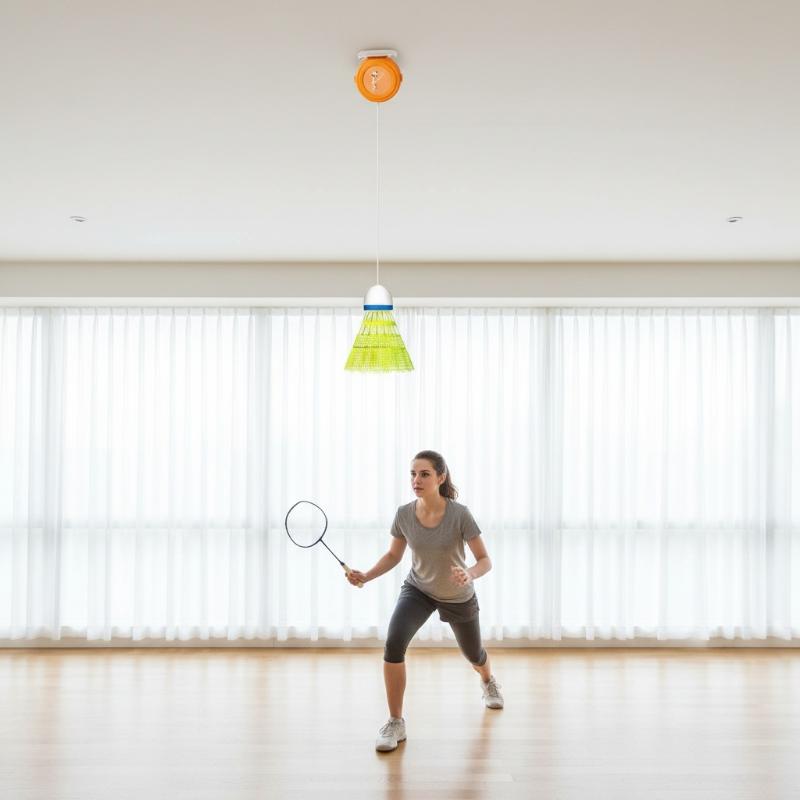 أداة تدريب البادمنتون الأوتوما - مراجعة Badminton Rebound Trainer وسعره