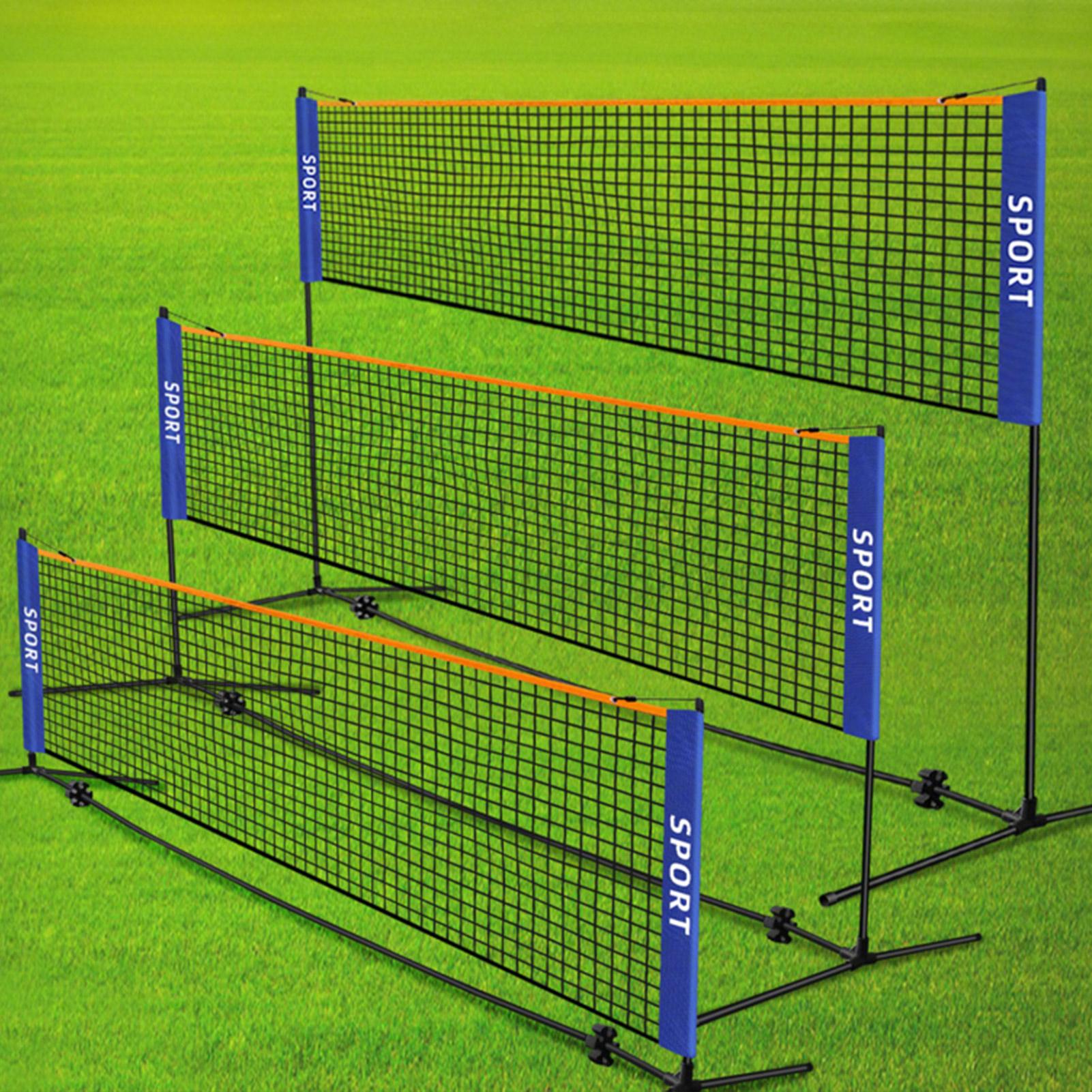 شبكة كرة الريشة قابلة لتعديل ا - مراجعة Badminton Rebound Trainer وسعره